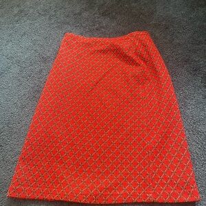 Burgundy Pencil Skirt